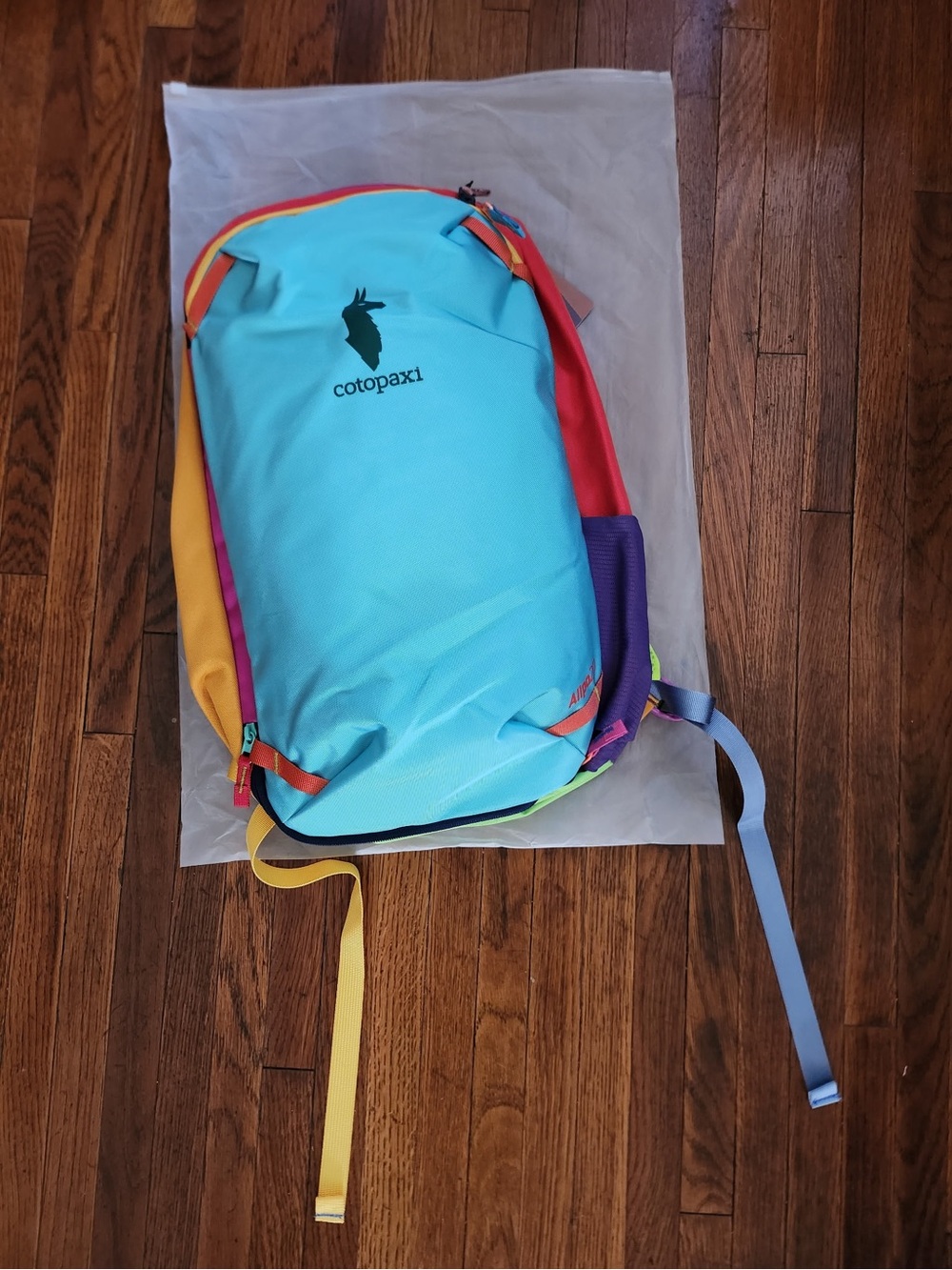 Cotopaxi Del Día 20L Bright Blue Multi-Color travel Backpack - Picture 2 of 9